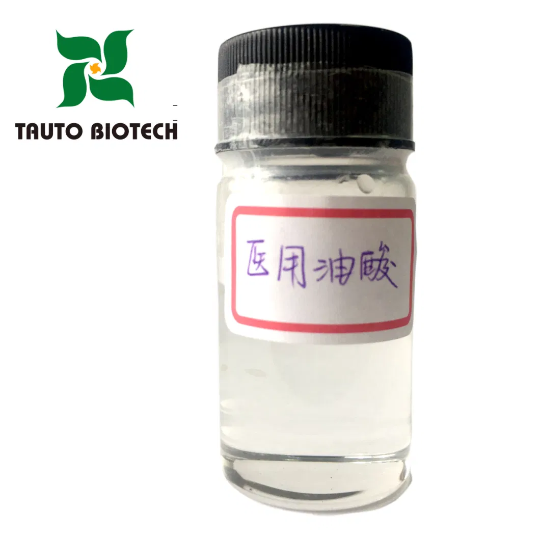 ISO Certified Natural Omega-9 Fatty Acid 98% Colorless Oleic Acid 112-80-1 for Medicine/Pharmaceutical/Industrial/Cosmetic Use